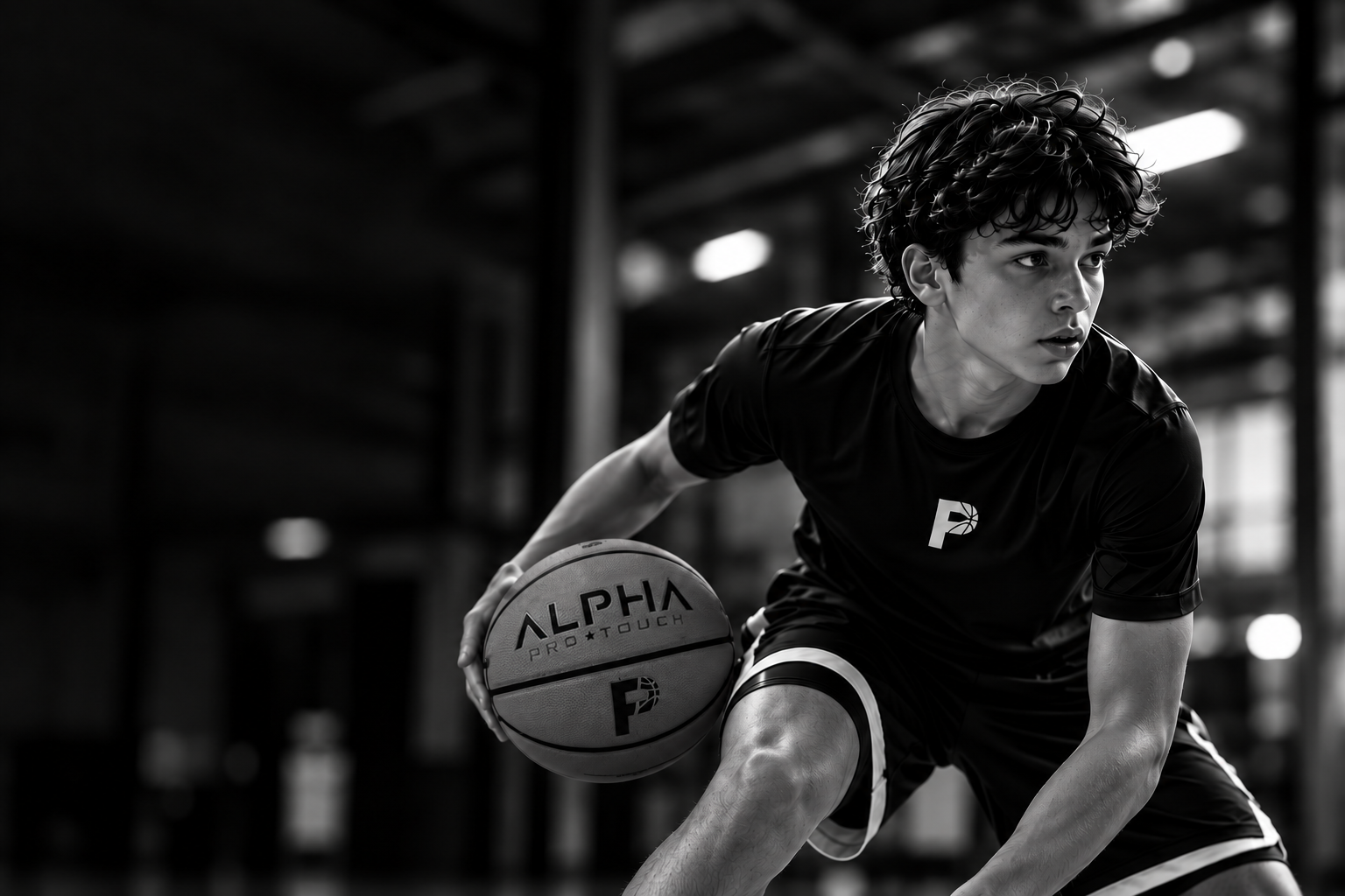 Young basketball player training at The Practice Facility