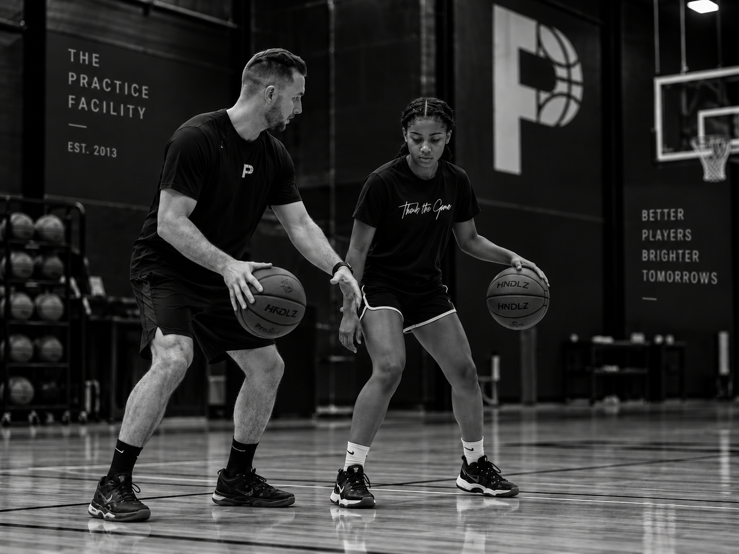 Private basketball training at The Practice Facility
